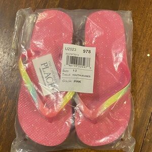 The Children's Place Pink Sparkle Sandals